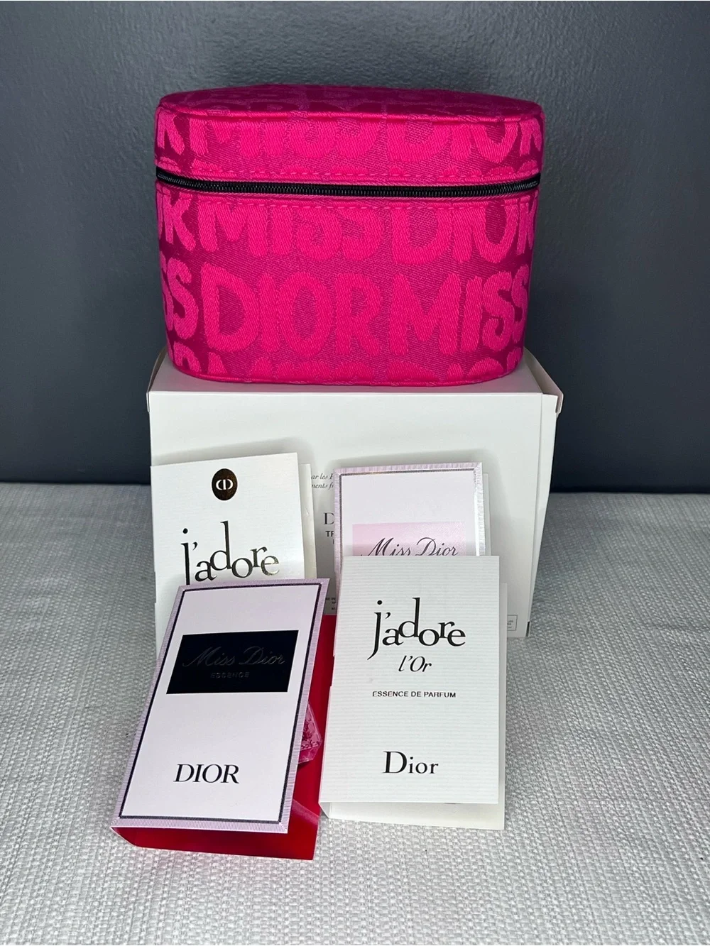 Miss Dior Hot Pink Cosmetic Case